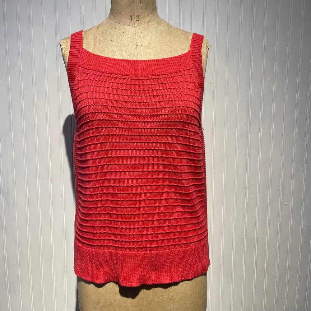 Elaine Knit Tank - Poppy